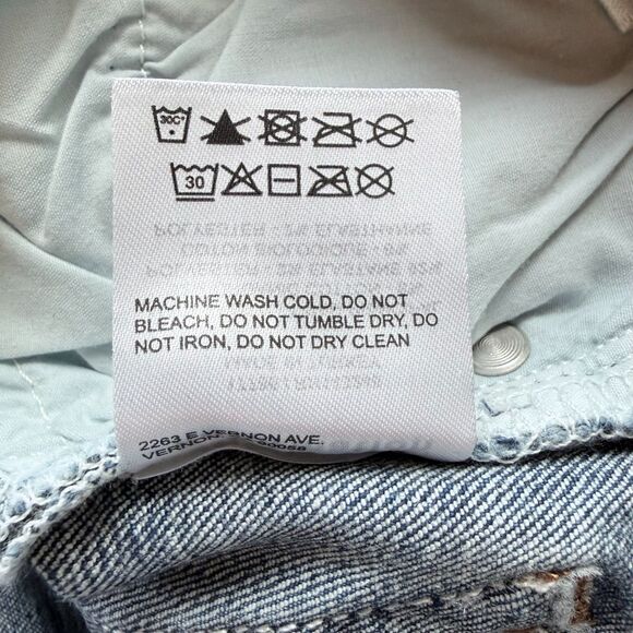 NWT Reformation Harper Mid-Rise Skinny Jeans in Destin Medium Wash Size 23 - Picture 12 of 14